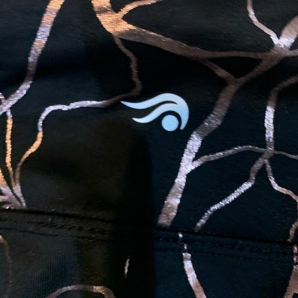 Ideology Luster leggings with pink foil print - Picture 6 of 7